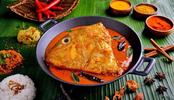 Fish head curry