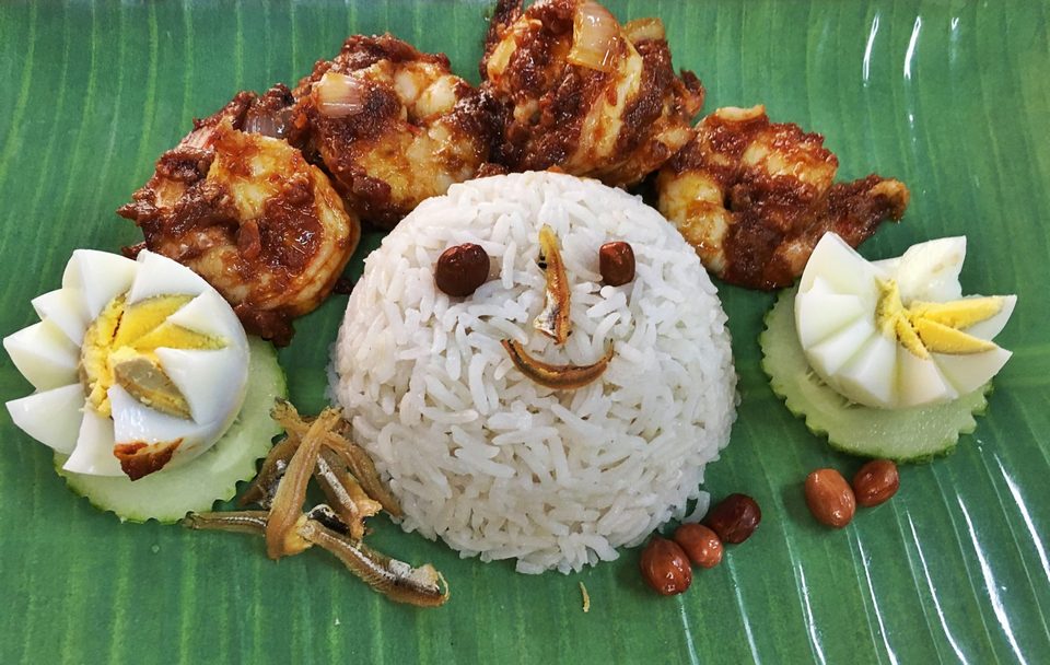 The traditional nasi lemak -kuala lumpur1 Foto: kuala lumpur travel blog.