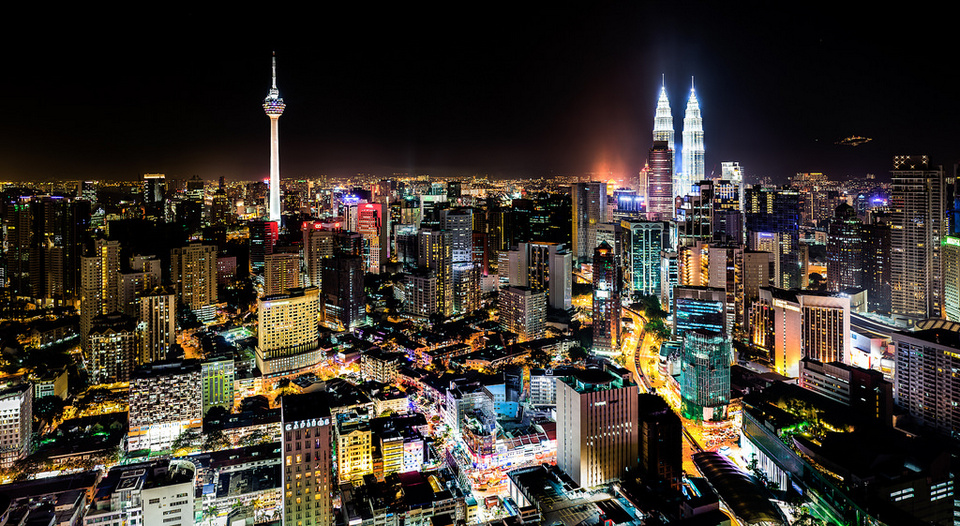 Kuala Lumpur City Skyline