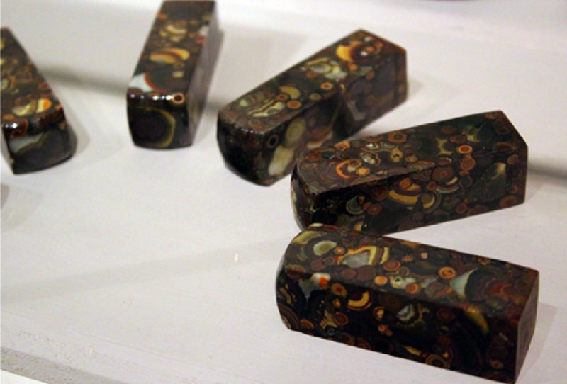 Seal of Aragonite stone Picture: best things to buy in taiwan blog.