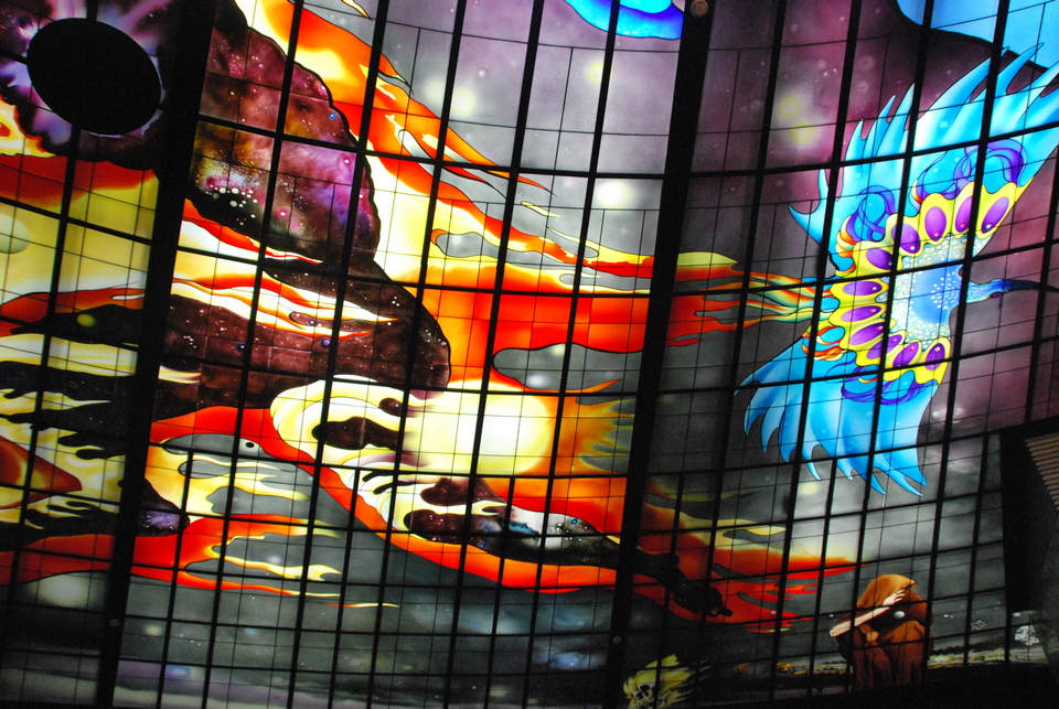 Glass ceiling at Formosa Boulevard Station, Taiwan2