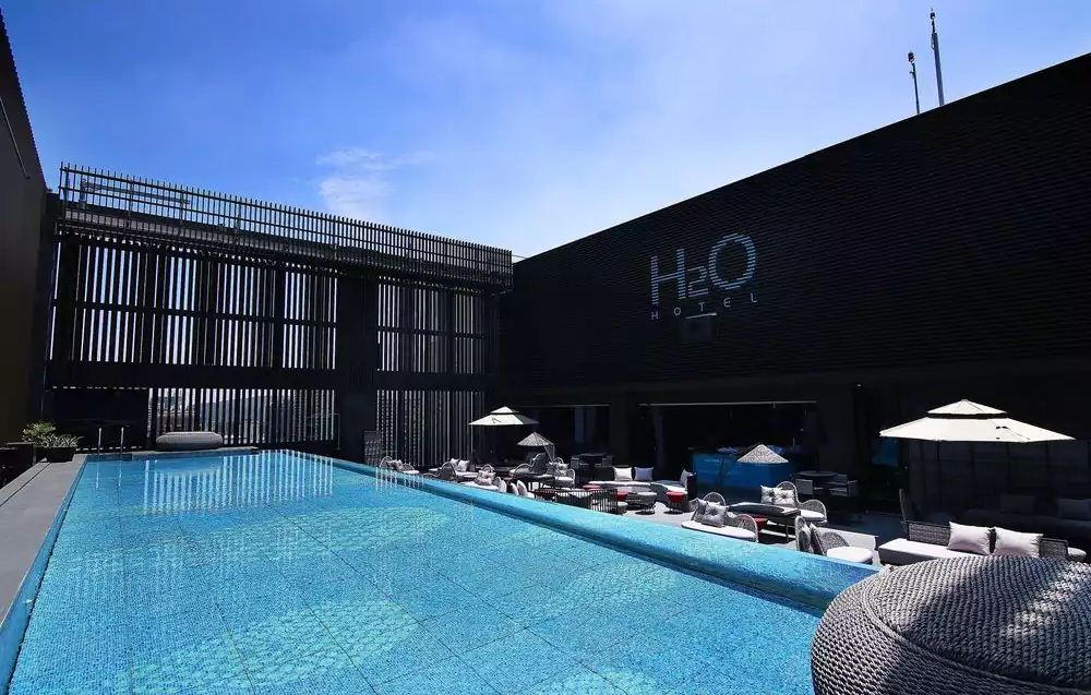 H2O Hotel, Kaohsiung, Rooftop Pool