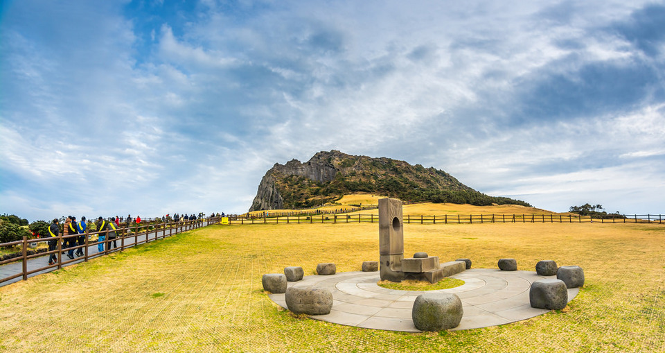 Sunrise Peak, Jeju - a UNESCO World Natural Heritage site