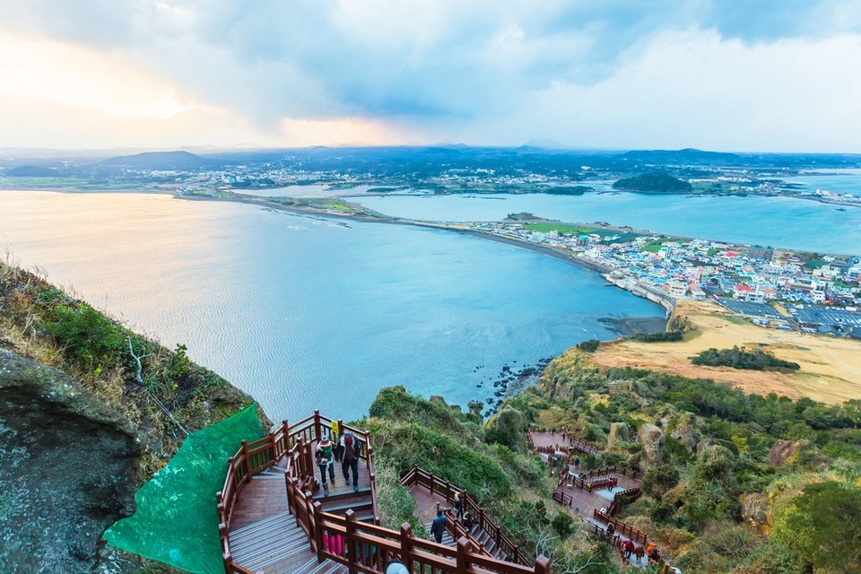 jeju in summer,Seongsan Ilchulbong