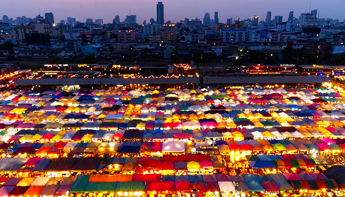 The Night Market is also an unforgettable destination for Bangkok