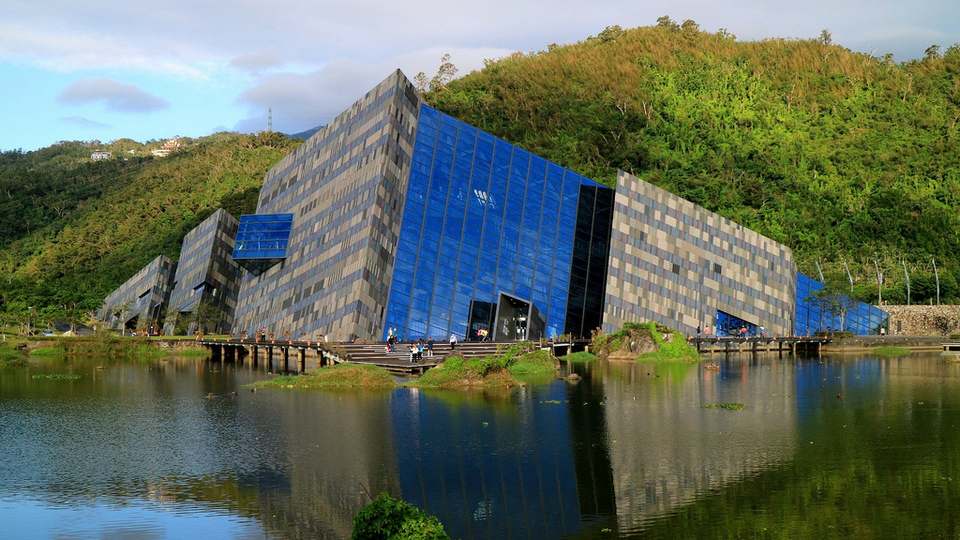 Lanyang museum yilan taiwan outside