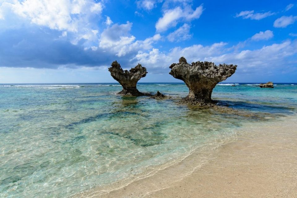 Heart Shaped Rocks at Kouri Island