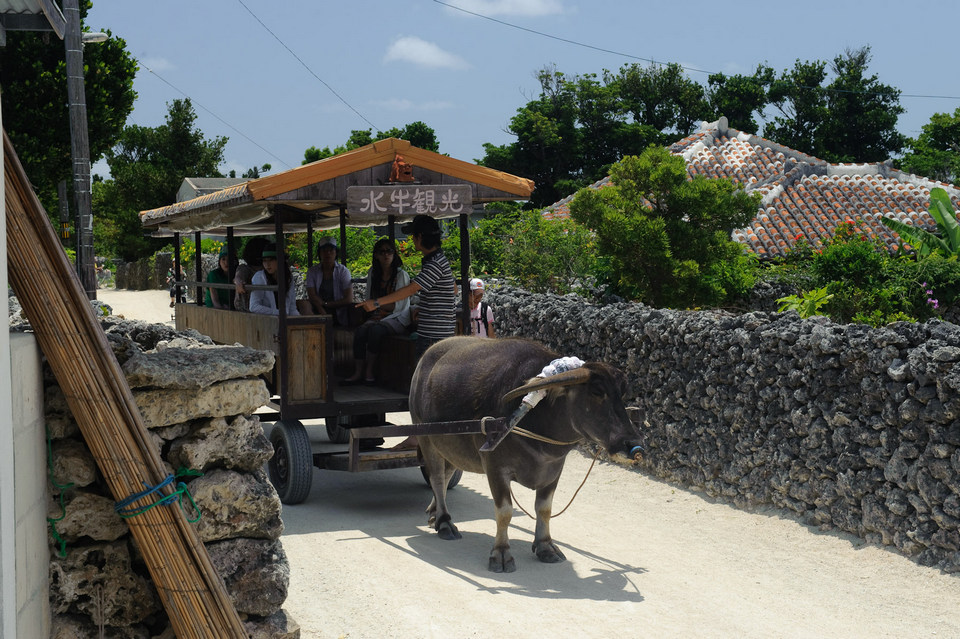 Modern Conveyances Taketomi Island, Okinawa, Japan