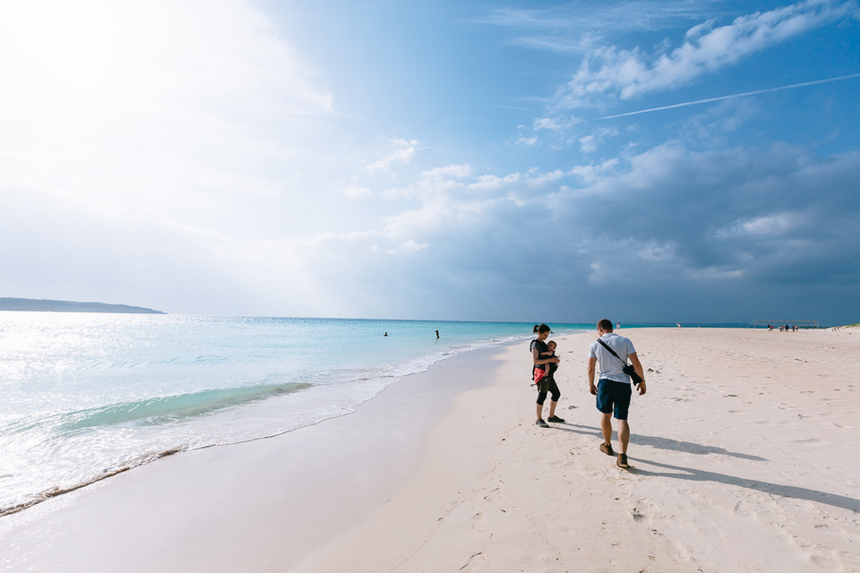 Yonaha Maehama Beach, Miyako-jima Island, Okinawa, Japan
