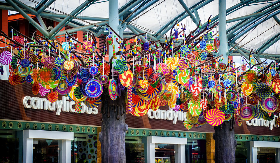 Candylicious store in Sentosa island, Singapore