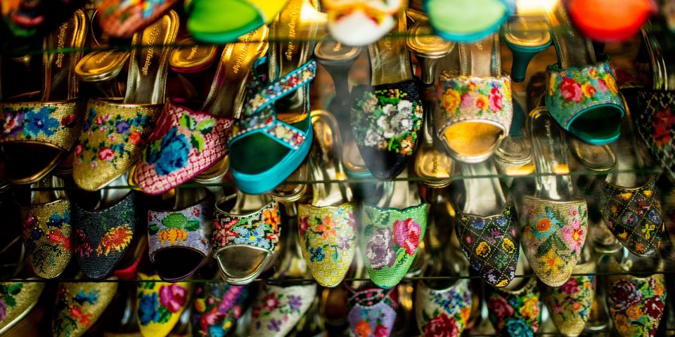 Peranakan hand-beaded slippers, the perfect souvenir for ladies ...
