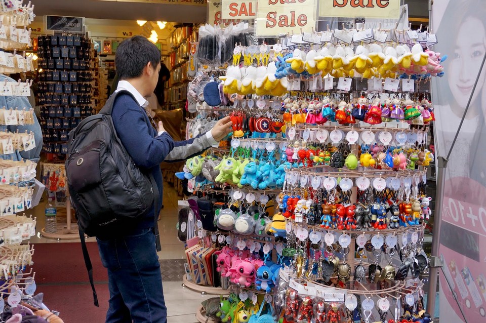 hongdae shopping