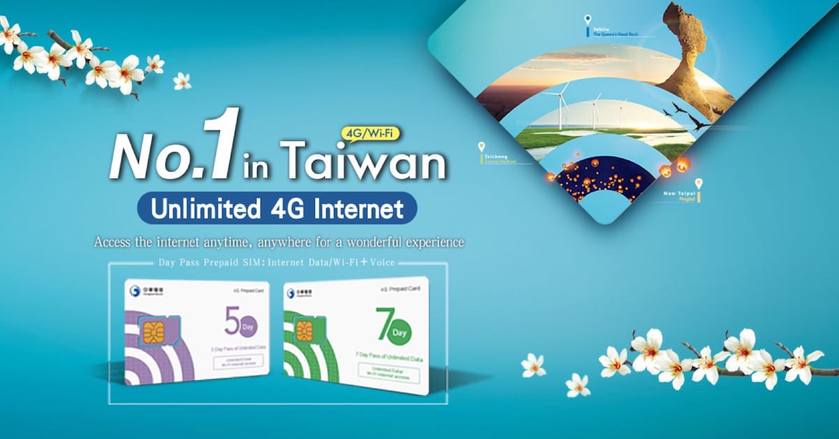 Prepaid SIM for Taiwan