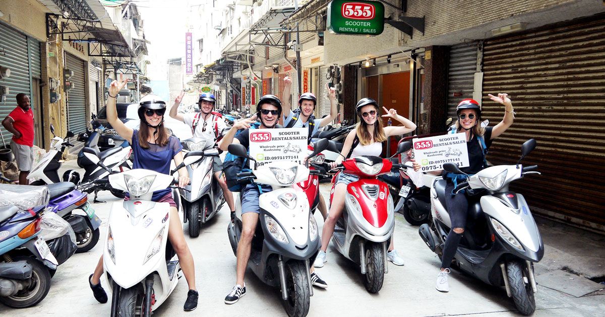 rent motorbike taiwan