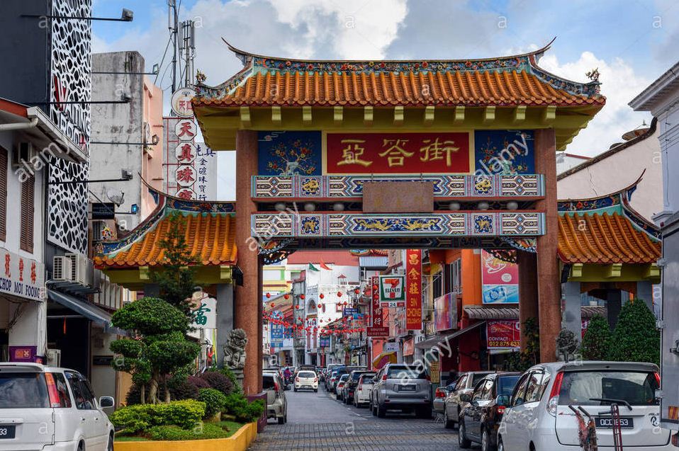 kuching chinatown