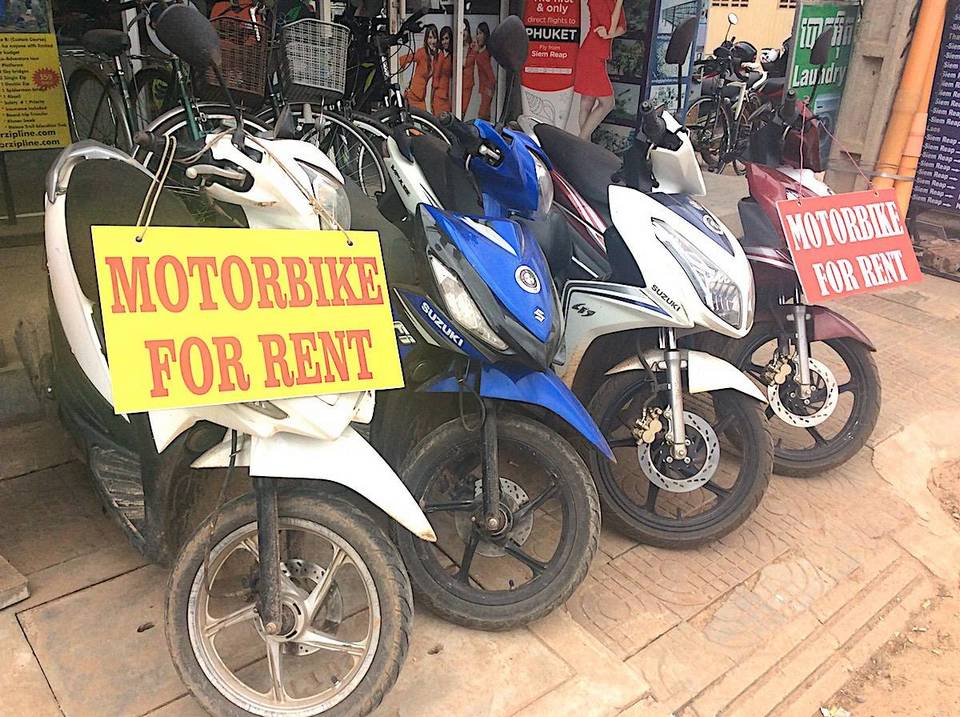 Motorcycle siem reap
