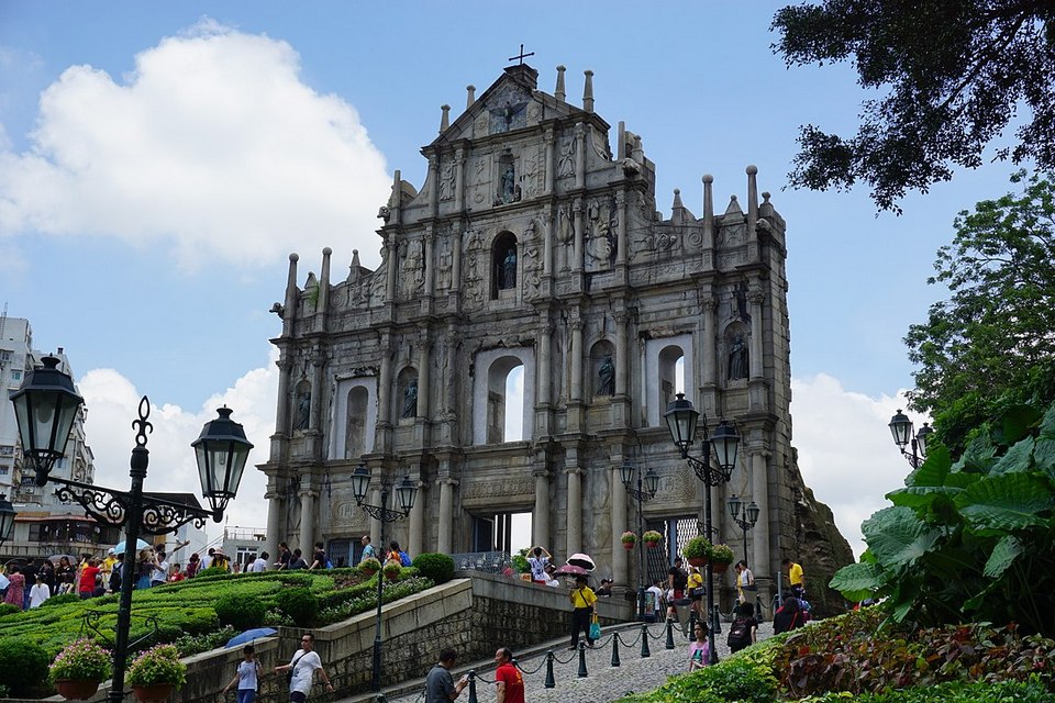 Ruins of St. Paul's Cathedral Church (3) Picture: macau blog.