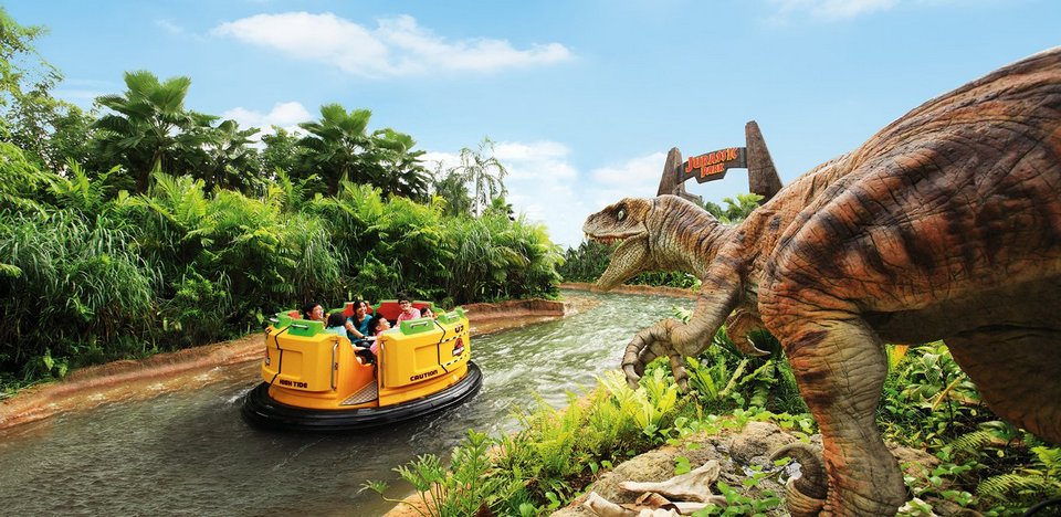 Jurassic Park Rapids Adventure universal singapore 1