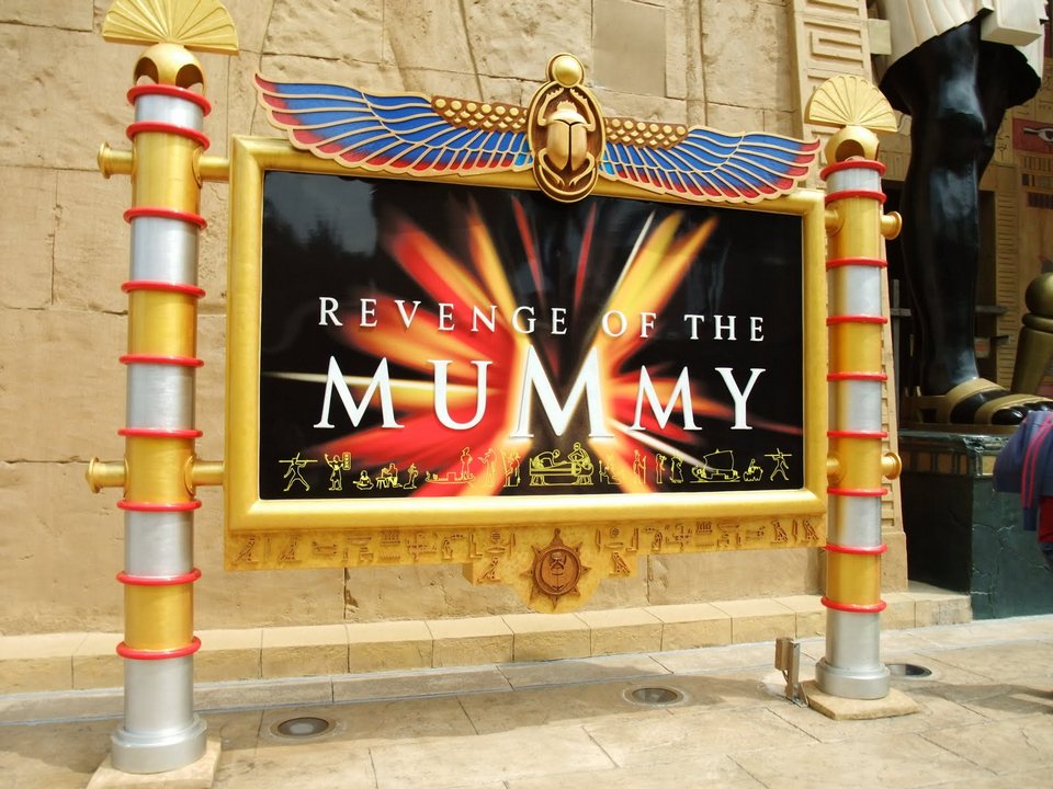 Revenge of the Mummy universal singapore 1