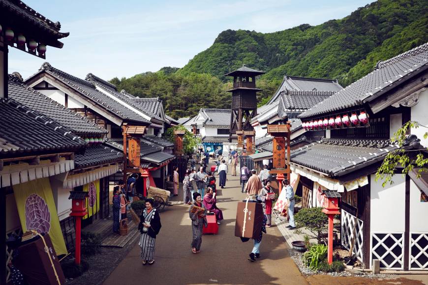 Edo Wonderland Nikko Edomura the samurai era in town and country