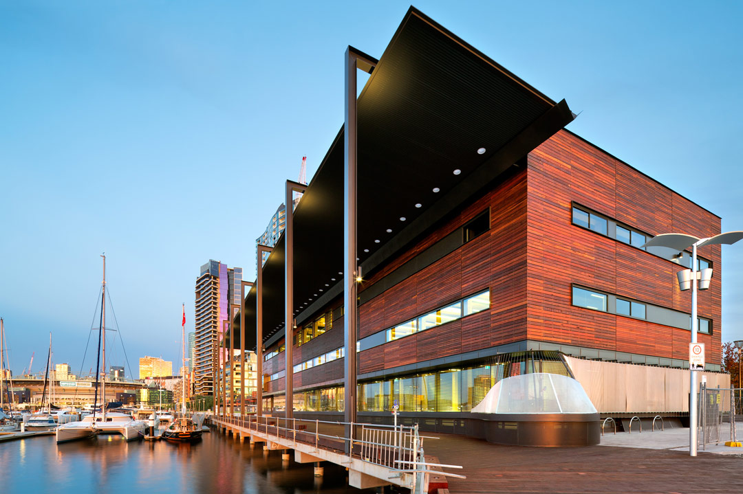 Library sat The Dock Exterior