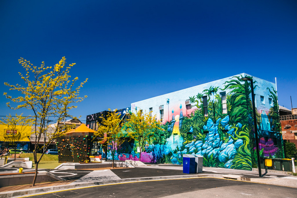 Street art in Brunswick, Melbourne
