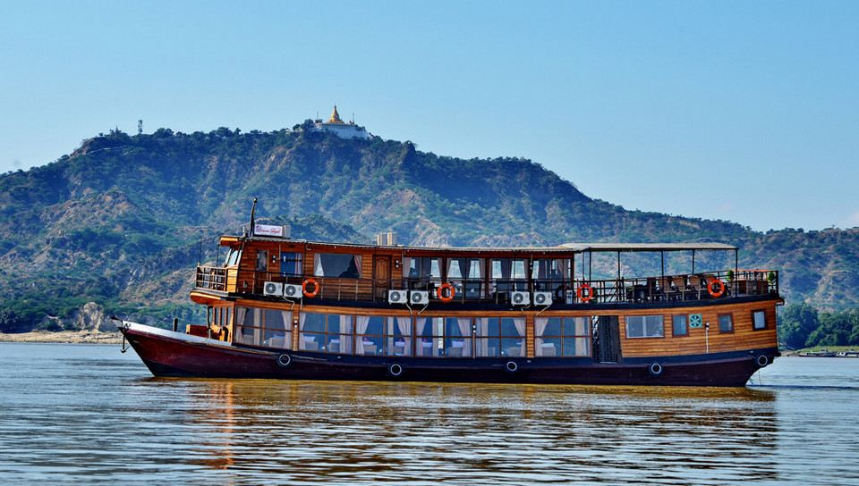 Two Night Cruise (Downriver) Mandalay TO Bagan