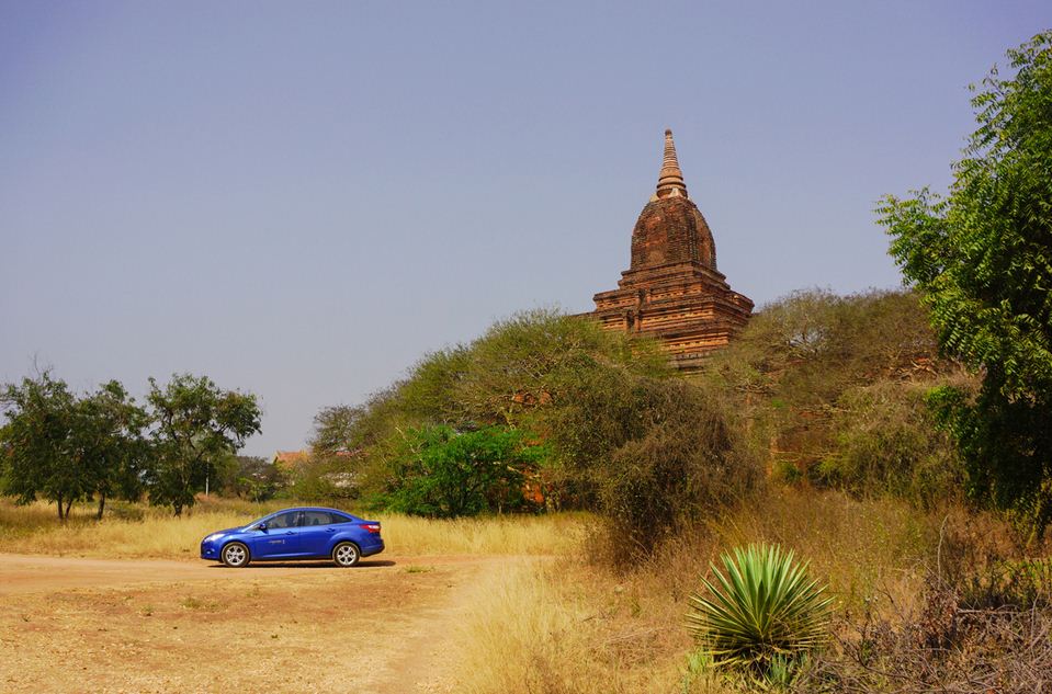 rent car in bagan