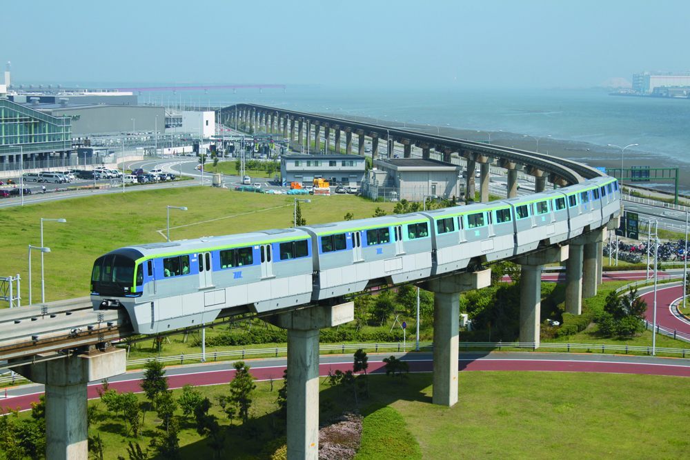 Tokyo Monorail connecting Haneda Airport and central Tokyo how to get from airport to tokyo,how to get from haneda airport to tokyo,how to get from narita airport to tokyo,