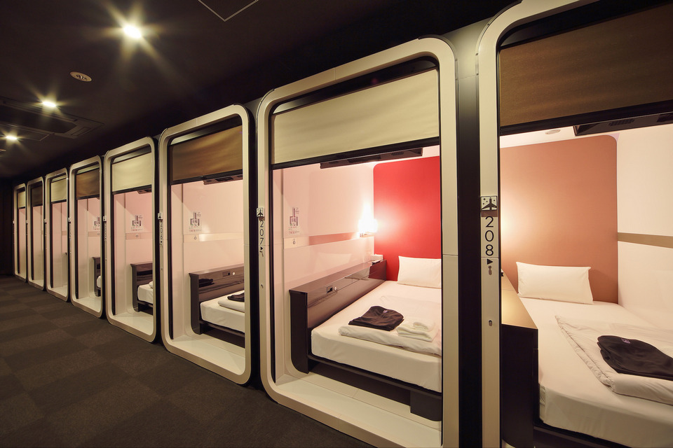 Tokyo's capsule hotels