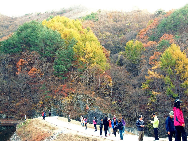 Jusanji Lake, Cheongsong, Korea Juwangsan