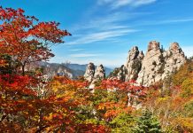 Seoraksan autumn 2025 — Admiring fall foliage & Cable car riding in Seoraksan National Park in autumn Korea - Seoraksan National park - sorak mountain (2)