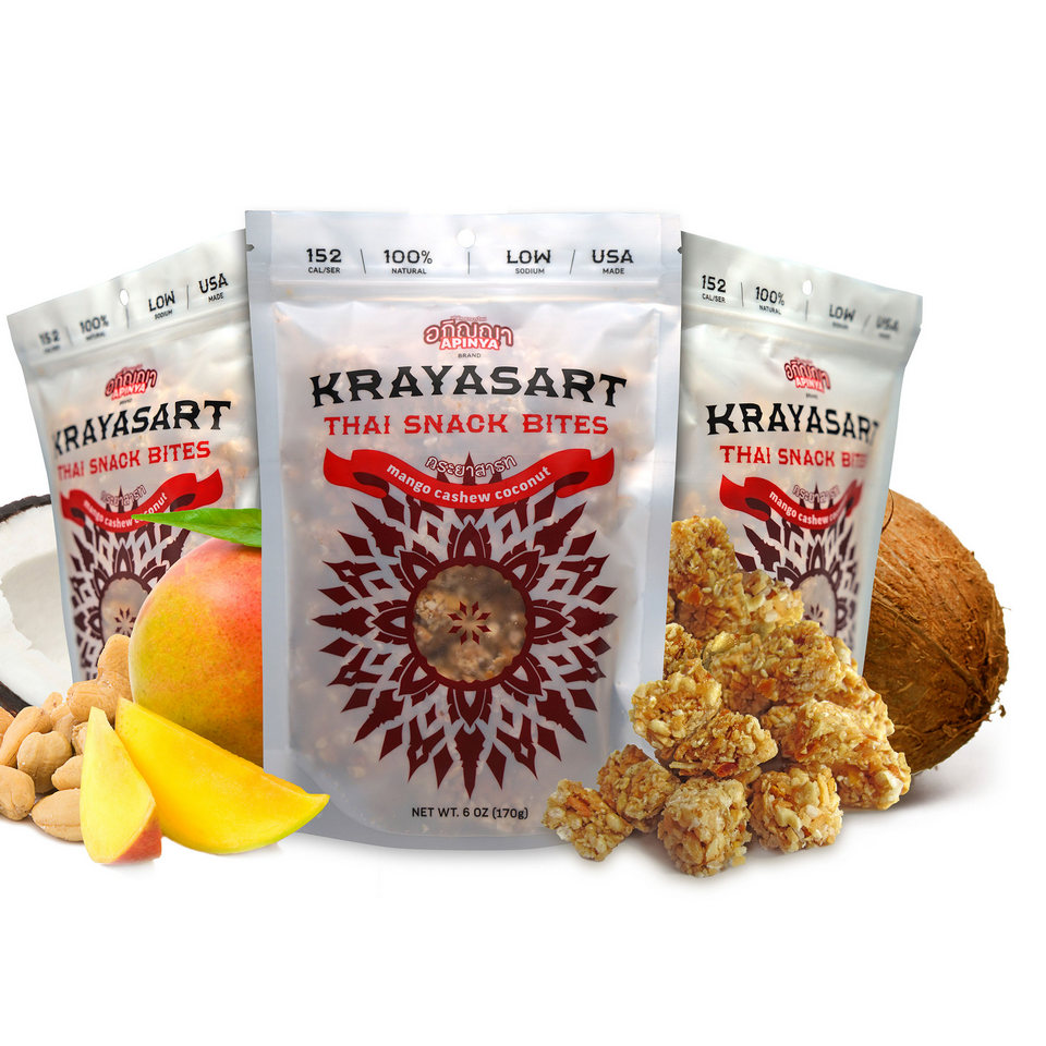 mango cashew coconut dried snack