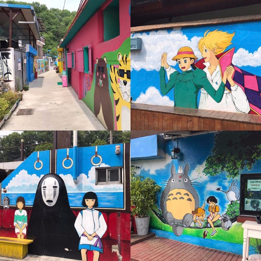 Jaman Mural Village jeonju1
