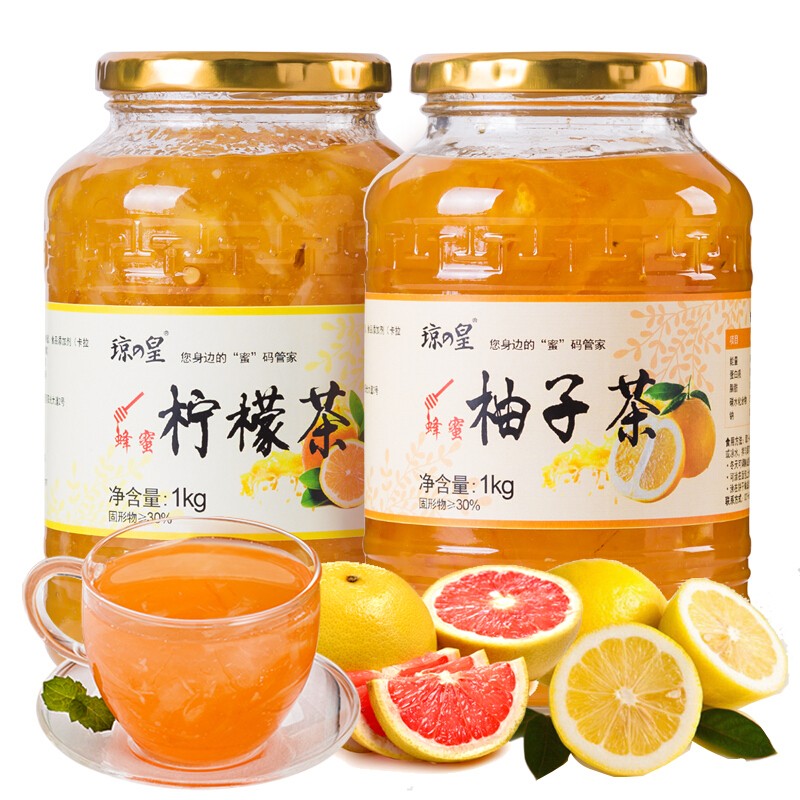 Honey grapefruit tea (Honey citron tea)1