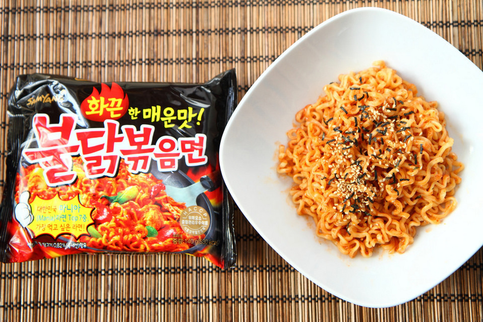 Most Spicy Korean Instant Noodles