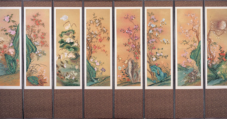 korean silk painting (2)