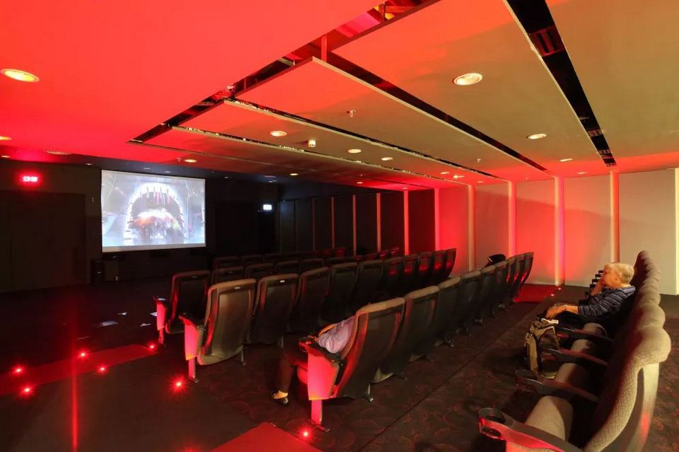 Movie theatre interior