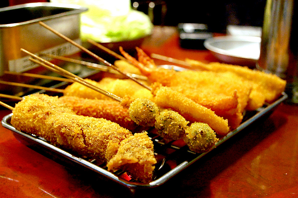 kushikatsu in osaka