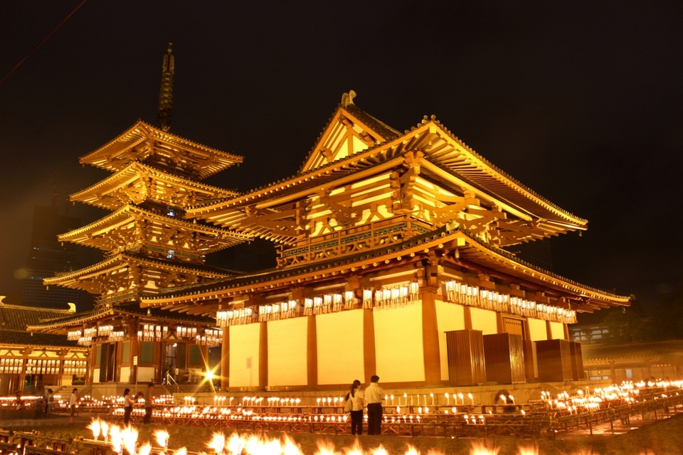 shitennoji1at night