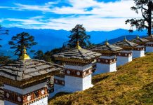 dochula pass bhutan