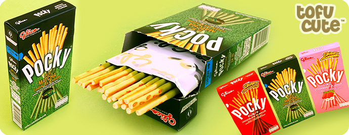 Pocky Cake Japanese presents