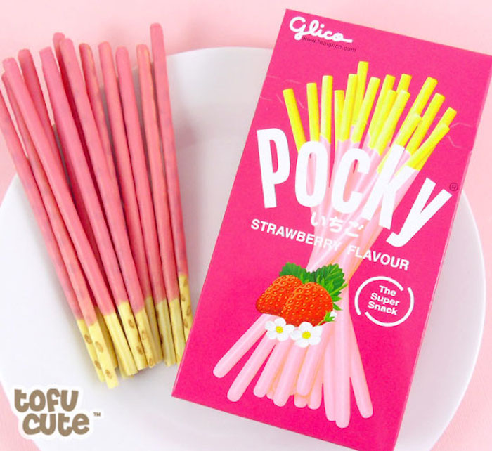 Pocky Cake Japanese presents