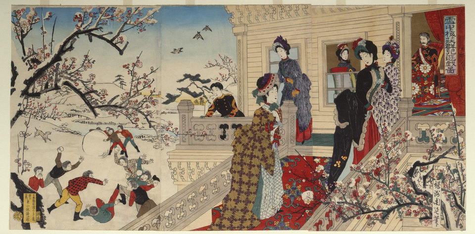 Ukiyo-e paintings