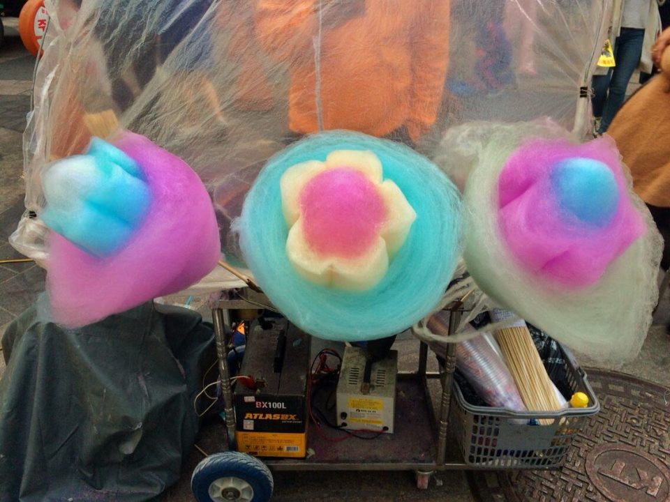 Korean street food cotton candy (1)