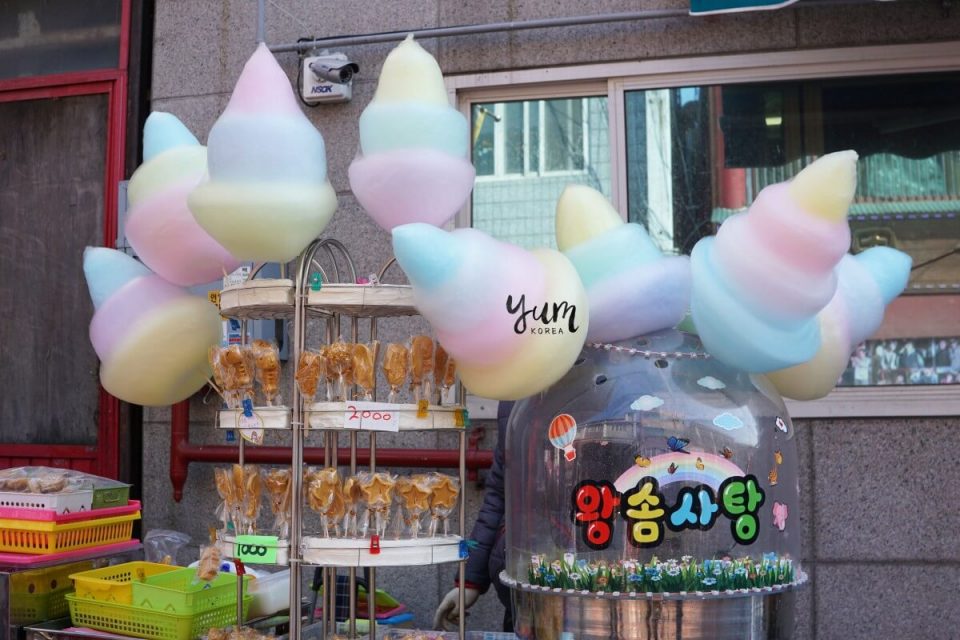 Korean street food cotton candy (3)