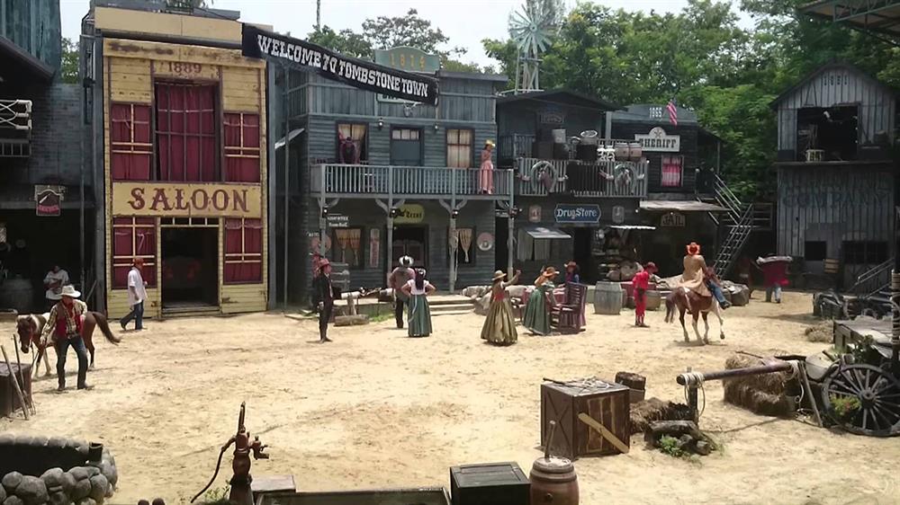 Cowboy Stunt show