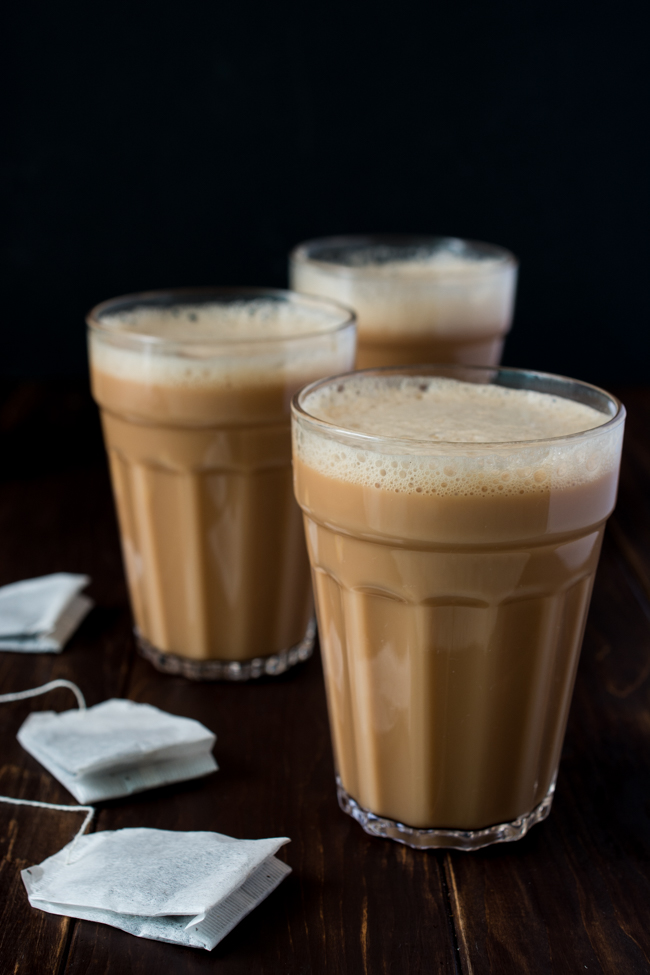Teh Tarik (literally translated Pulled Tea) is a rich and creamy tea
