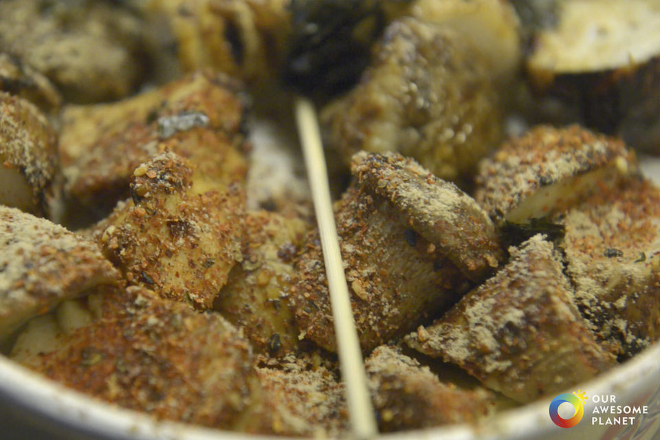 Grilled Mushroom at the Taiwanese night market Grilled Mushrooms, Stuffed Mushrooms, Taiwan, Grilling