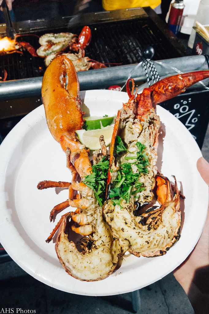 grilled lobster taipei night market